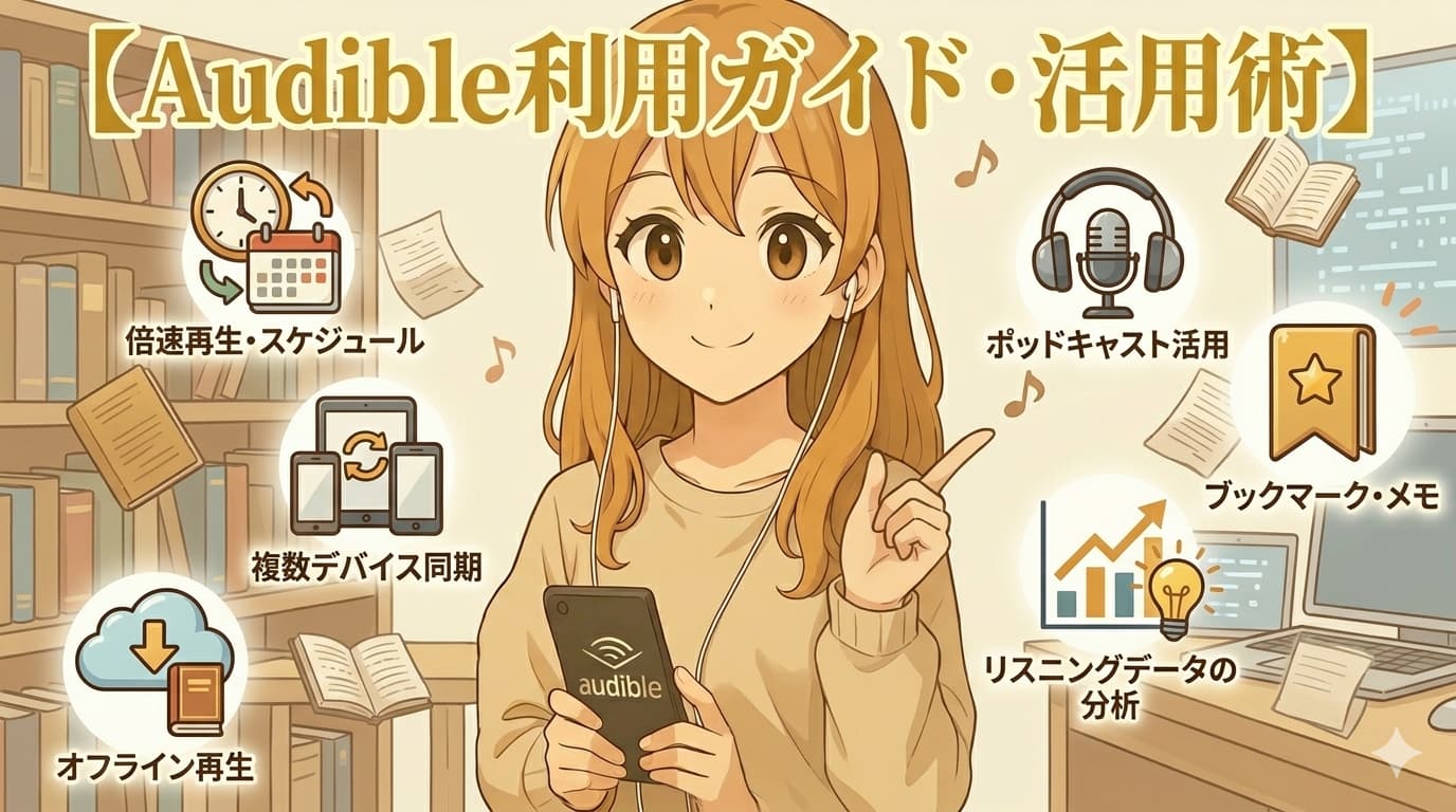 Audible利用ガイド・活用術